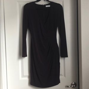 Purple Calvin Klein dress